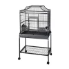 A&E Cage Company Elegant Style Flight Bird Cage With Stand - Black - 32 X 21 X 61 In