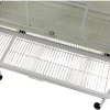 A&E Cage Company Flight Bird Cage With Stand - White - 31 X 20 In