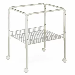 A&E Cage Company Universal Stand For 18X18 And 18X14 Bird Cages - White - 28 In Tall - 2 Pack