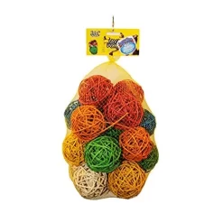A&E Cage Happy Beaks Ball Hive Bird Toy - Medium