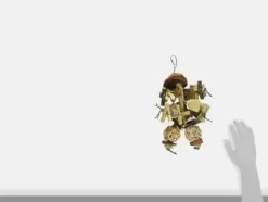 A&E Cage Happy Beaks Java Bush Bird Toy - 7 X 9 In