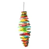 A&E Cage Happy Beaks Spiral Blocks Wood Bird Toy - 15.75 X 6 X 6 In