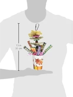 A&E Cage Happy Beaks Tropic Punch Cocktail Bird Toy - 11.5 X 8 X 8 In