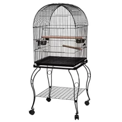 Animal Treasures Bird Cage - Black - Large