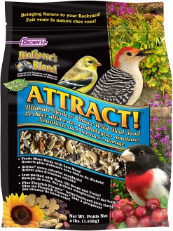 F.M. Brown's Attract Birder's Choice Ultimate Seeds Wild Bird Food - 4 Lb Bag