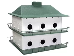 Heath Purple Martin House Plastic - White - 12 Room