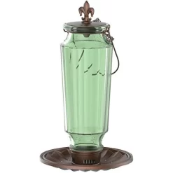 More Birds Lincoln Glass Combo Sunfloweror Thistle Wild Bird Feeder - 1.6 Lbs Cap - 2 Pack