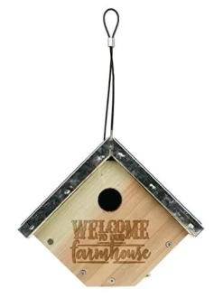 Nature's Way Galvanized Weathered Wren House - 8.25 X 7.25 X 7.25
