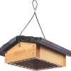 Nature's Way Upside Down Suet And Seed Cake Wild Bird Feeder - Cedar - 1 Cake Cap