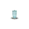 Perky-Pet Mason Jar Glass Hummingbird Feeder - Blue - 32 Oz Cap