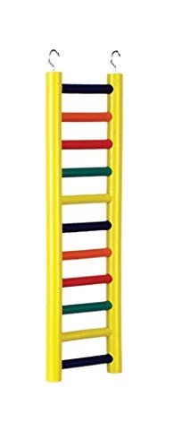 Prevue Hendryx 11-rung Wood Bird Ladder - Multi-color