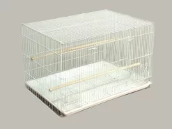 Prevue Hendryx Flight Bird Cage - White - 23.5" X 16" X 16" - Pack Of 4