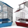 Prevue Hendryx Parakeet House Bird Cage - Assorted Colors - Multipack - 16" X 14" X 24" - Pack Of 2