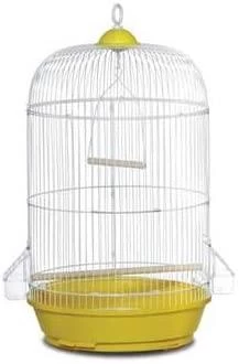 Prevue Hendryx Small Round Bird Cage - Assorted Colors - Multipack - 12.75" Dia X 26" - Pack Of 6