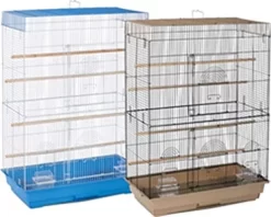 Prevue Hendryx Tall Flight Cage - Assorted Colors - Multipack - 26" X 14" X 36" - Pack Of 2