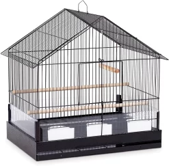 Prevue Hendryx The Lincoln Bird Cage - Black - 22" X 15" X 23"
