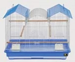 Prevue Hendryx Triple Roof Bird Cage - Assorted Colors - Multipack - 26" X 14" X 22.5" - Pack Of 2