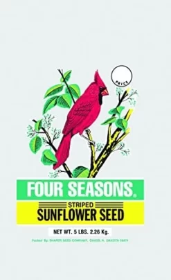 Shafer Striped Sunflower Wild Bird Food - 5 Lbs - 6 Pack
