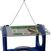 Songbird Essentials Bluebird Canteen Plastic Hopper Wild Bird Feeder - Blue - 7.5 X 10 X 17 In