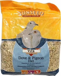 Sunseed Vita Sunscription Dove & Pigeon Diet - 5 Lb - Pack Of 6
